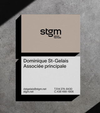 carte d'affaire STGM
