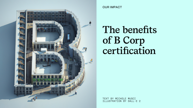 The benefits of B Corp certification